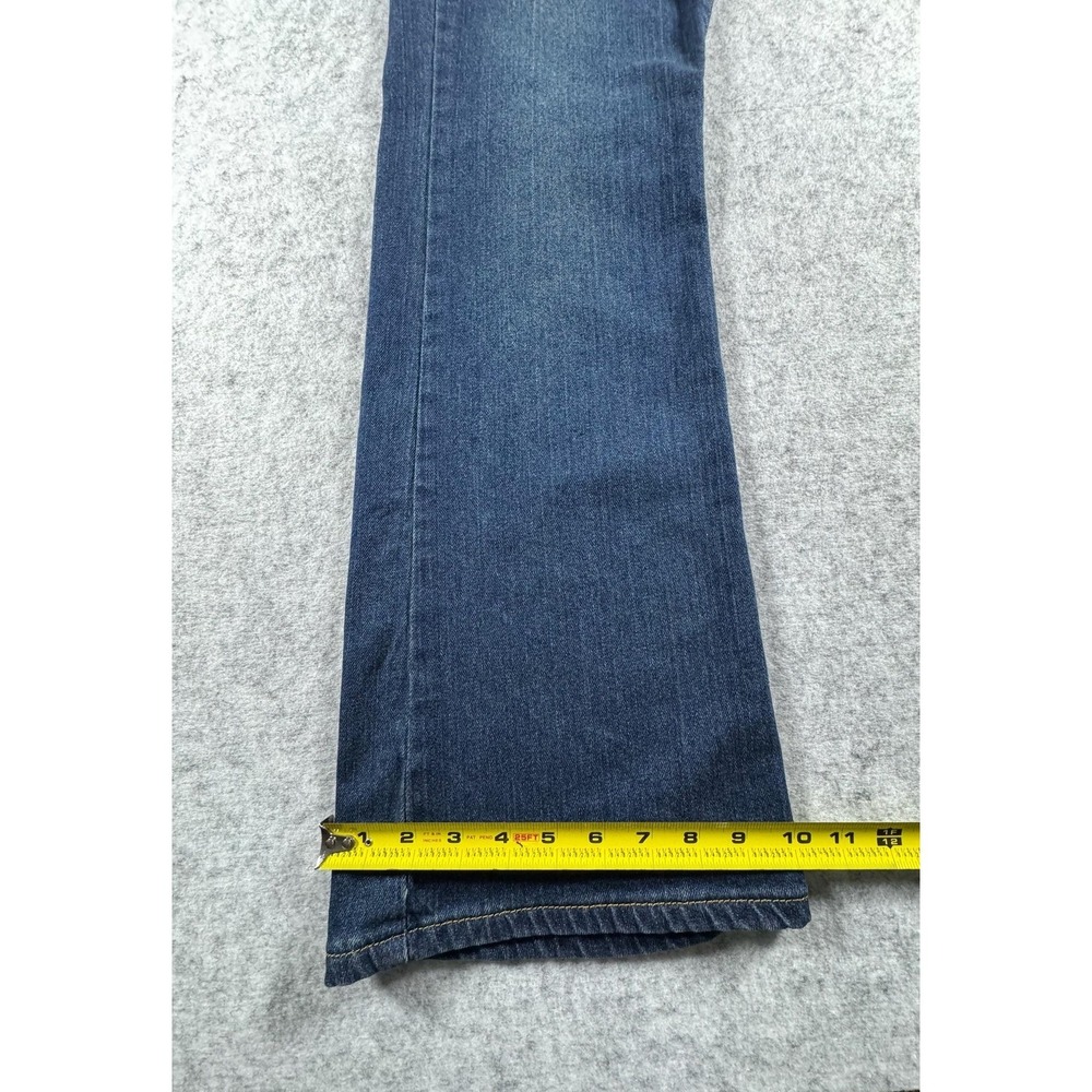 Levis 515 Bootcut Jeans Womens 16L Blue Medium Wash High Rise Stretch Denim - Picture 13 of 13